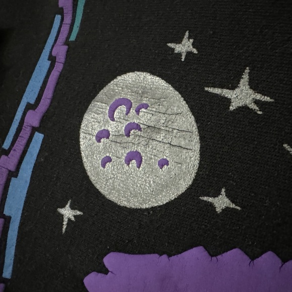 VTG Sedona Arizona Southwestern Tourist Sweatshirt Wolf Moon Desert 90s Native - Picture 9 of 12